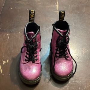 Dr Marten boots - Toddler size 7 pink
